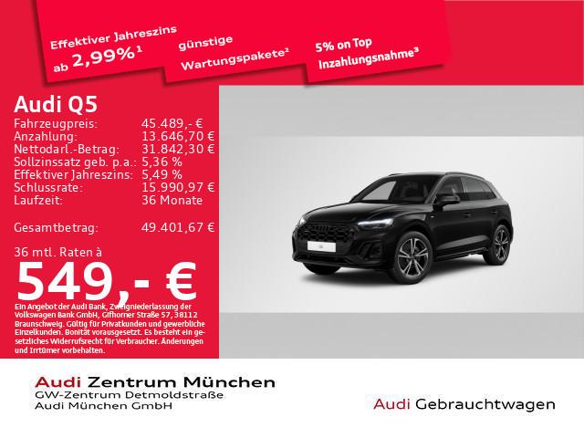 Audi Q5 40 TDI qu. S tronic S line AHK/Virtual+/Navi+