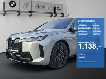 BMW Leasingangebot: BMW iX xDrive60 M SPORT Allradlenk Sitzbelüft Luftfe