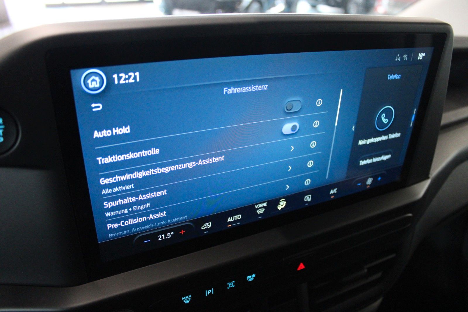 Fahrzeugabbildung Ford Transit Custom TREND PHEV L1 LED CAM Technologie