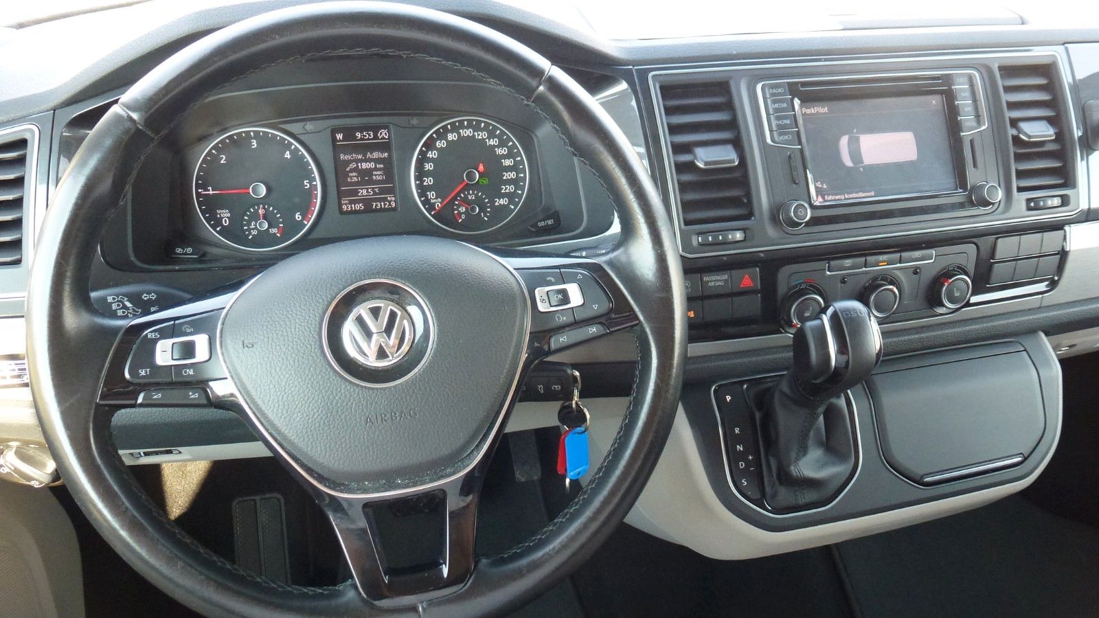 Fahrzeugabbildung Volkswagen T6 Westfalia Club Joker  - Hochdach -