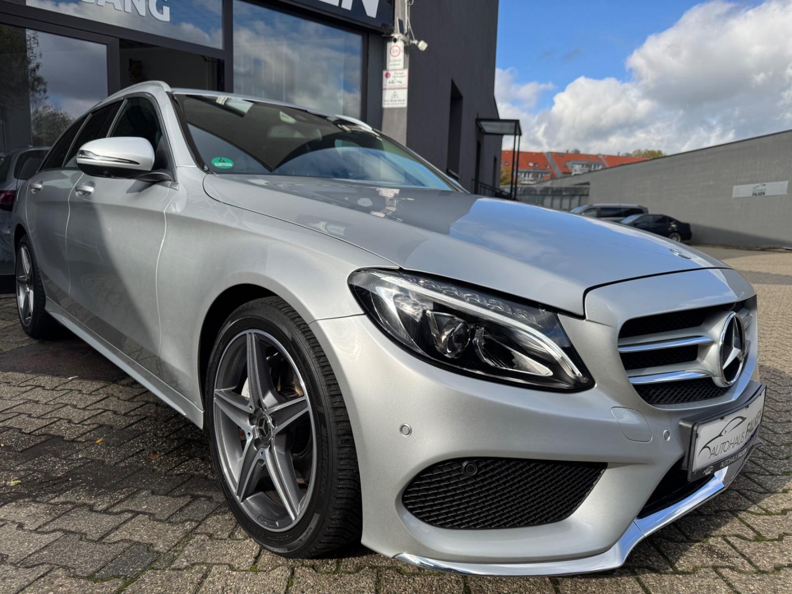 Mercedes-Benz C 180 T AMG LINE Burmester 360° *Garantie* 1H/SH
