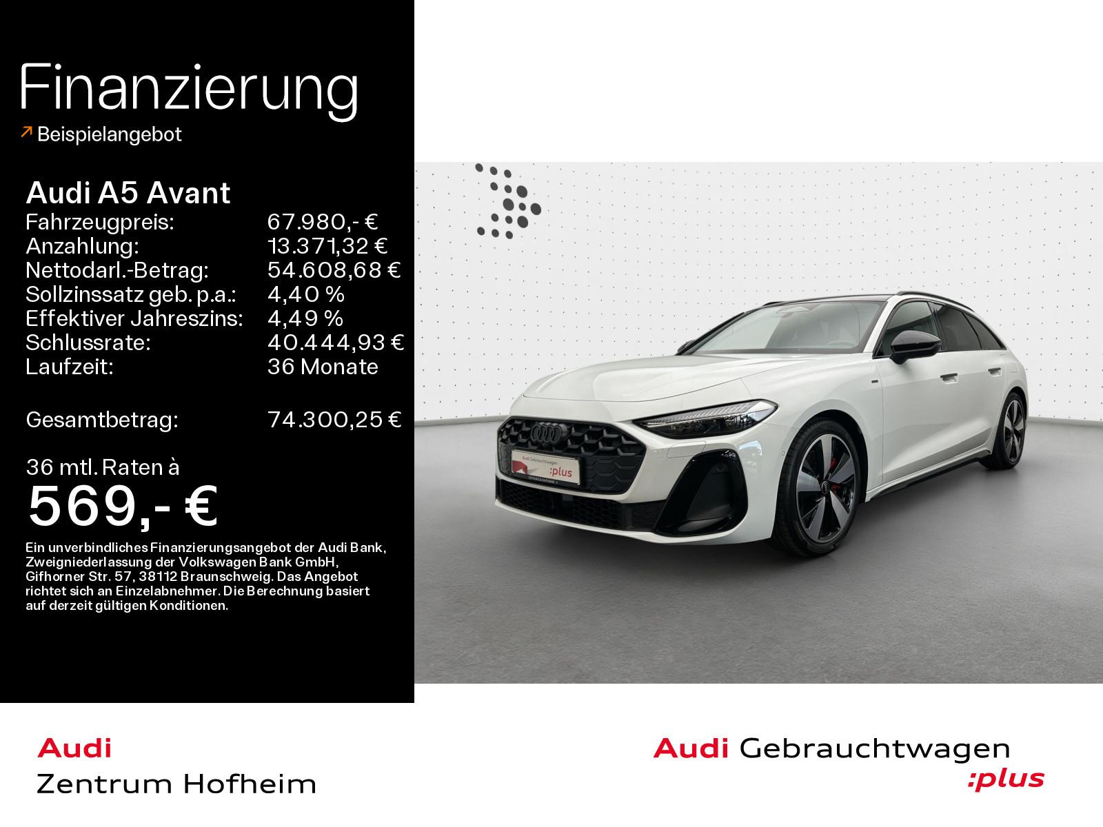 Audi A5 Avant e-hybrid qu 2x S line S tro*Pano*Matrix