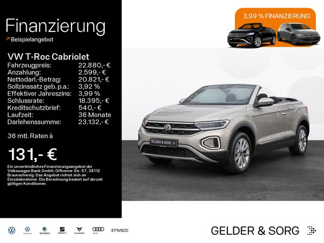 Volkswagen T-Roc Cabriolet 1.0 TSI Style |ACC|AHK|Virtual|