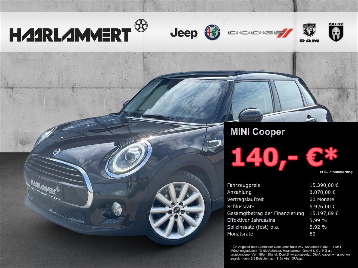 MINI Cooper BLUETOOTH+SHZ+NAVI+LED+TEMPOMAT