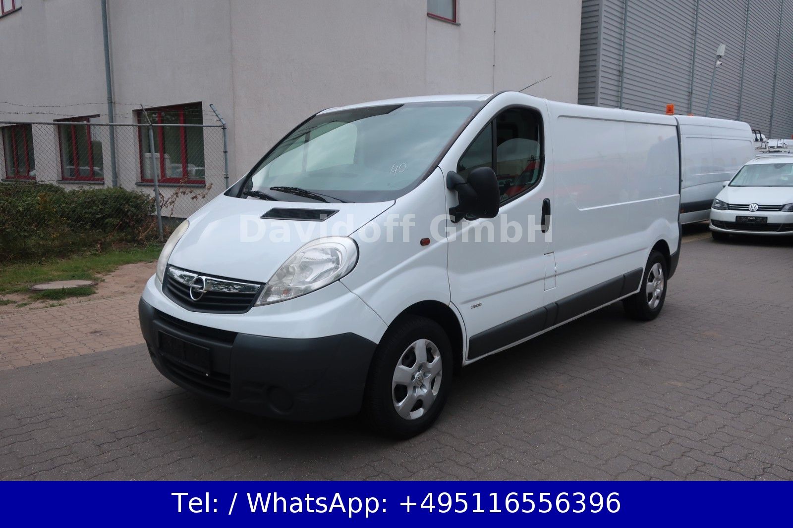 Opel Opel Vivaro Kasten L2 H1 3,0t / Klima / Nr. 40