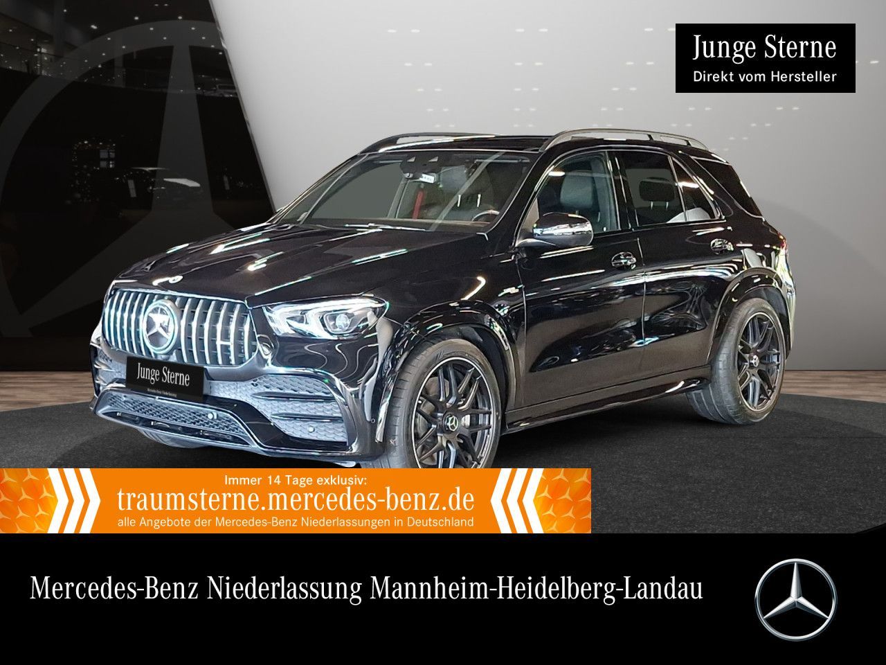 MERCEDES-BENZ GLE 53 4M+AMG/Dist/Pano/Burm/ENERGIZING/4xSHZ