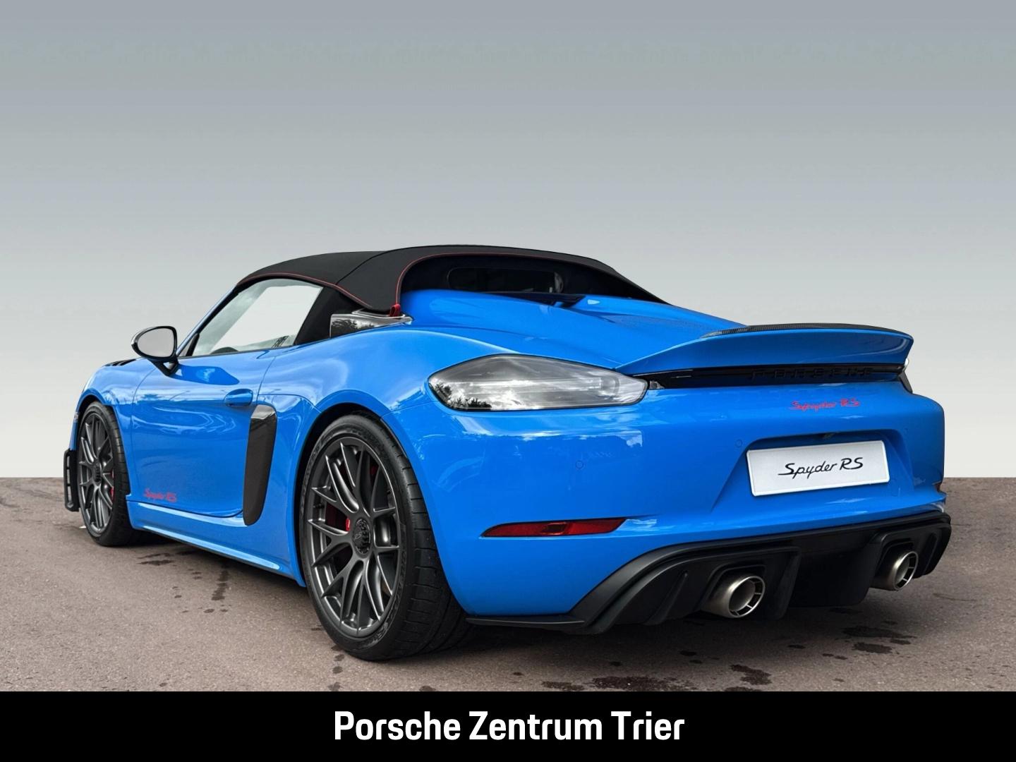 Porsche 718 Spyder RS Weissach-Paket Liftsystem-VA