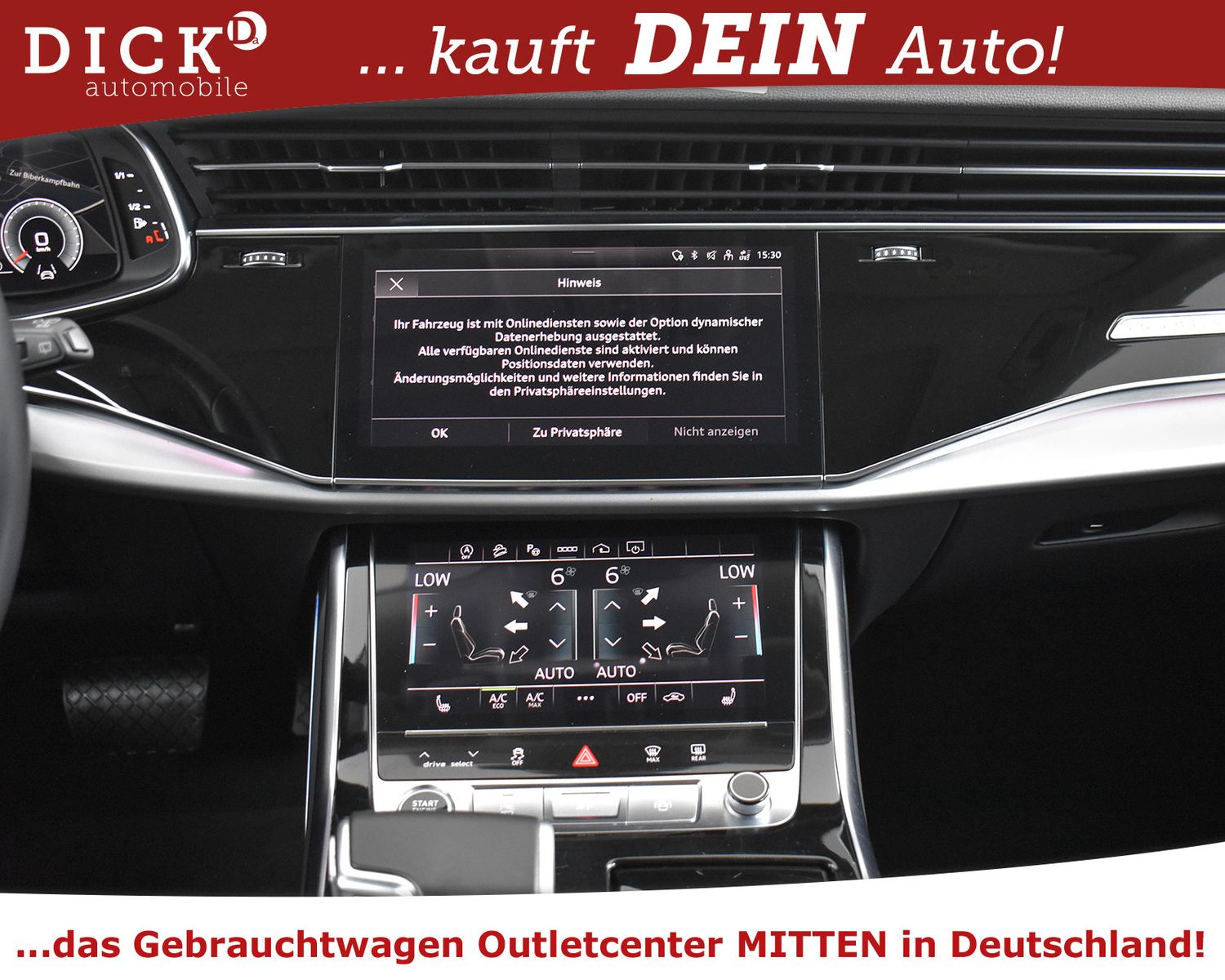 AUDI Q8 Quat VIRTU+PANO+MEMO+LED+SHZ+HEAD+AHK+360 - Image 15