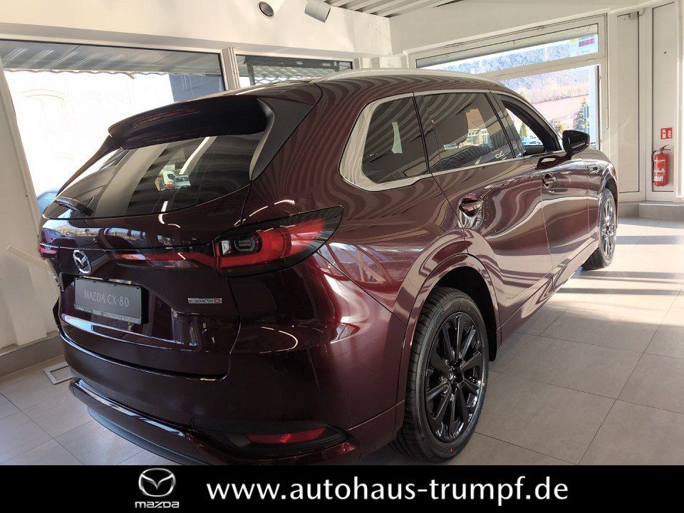 Mazda CX-80 3,3l D 254PS 8AT AWD Homura Plus Leder sch imagem 3