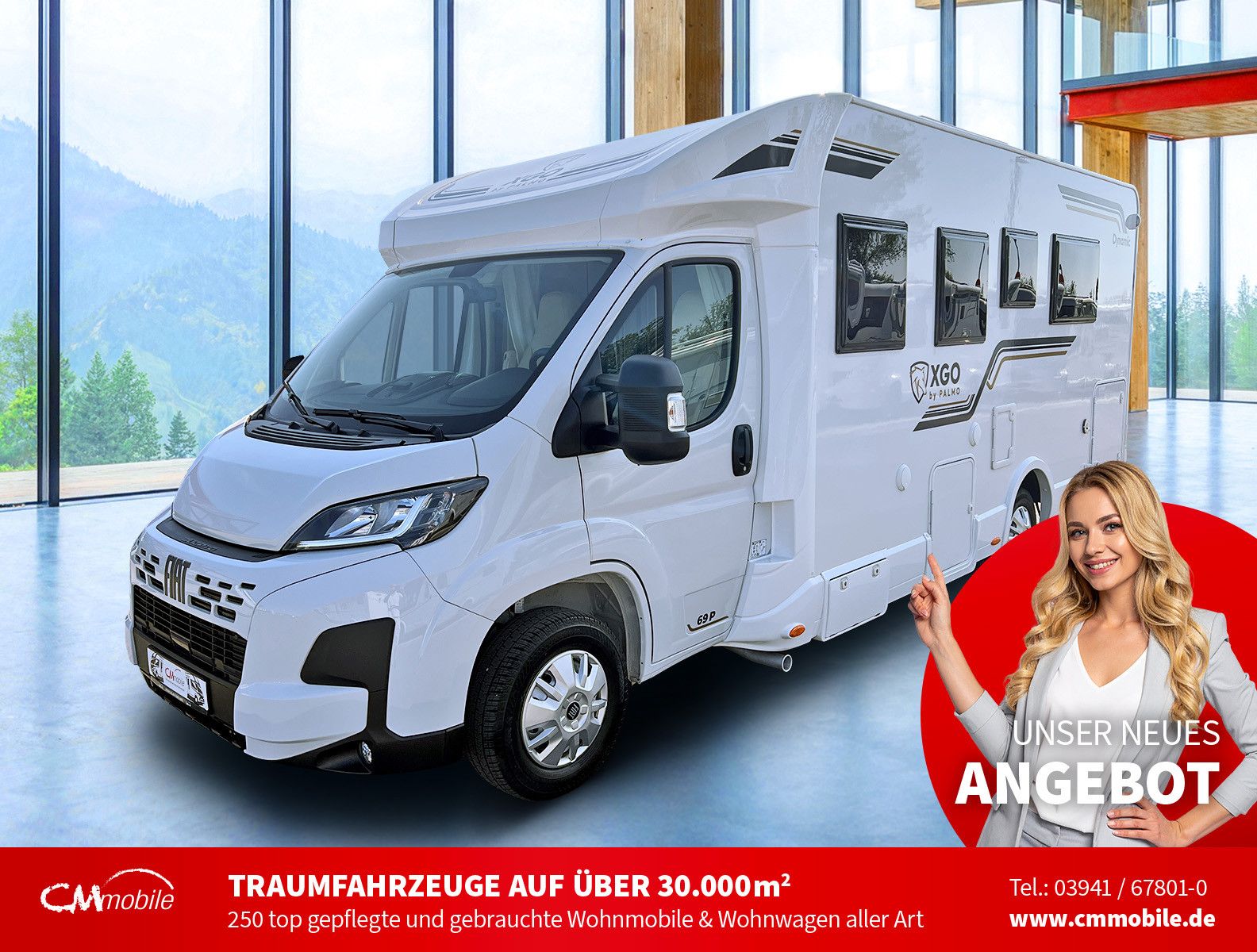 XGO
 Dynamic 69 P - Garage - 1. Hand - wenig km -
