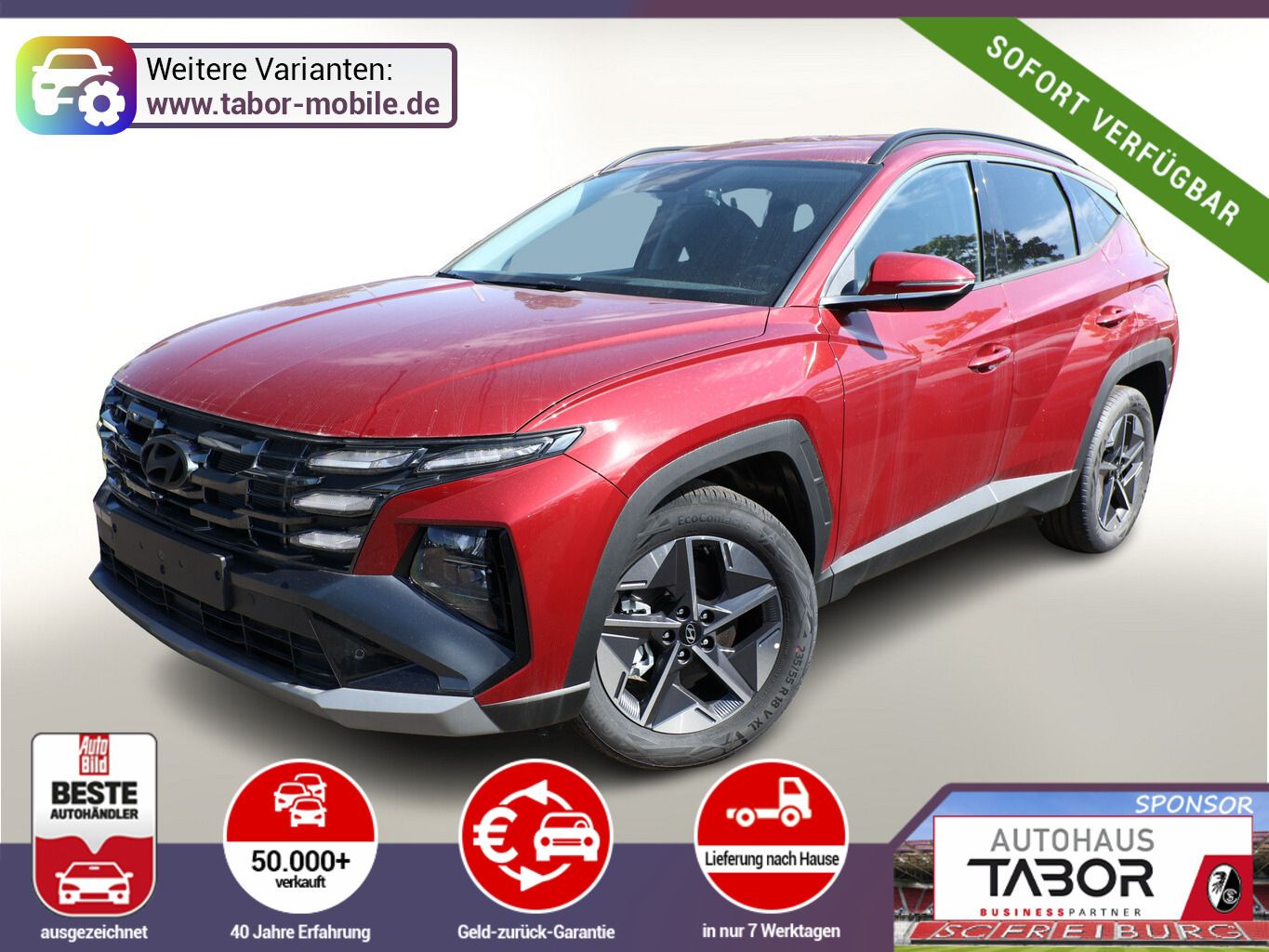 Hyundai Tucson Select DCT Nav LED Privacy 18Z TotW Keyl
