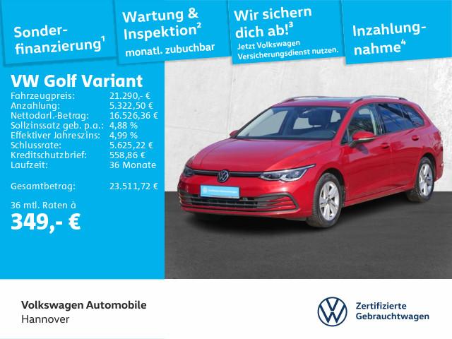 Volkswagen Golf VIII Variant 1.5 TSI Life Navi LED ACC DigC