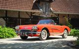 Corvette C1 - Vollständig restaurierter Zustand! - rote Corvette C1