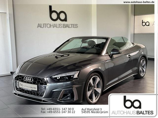 Audi A5 Cabrio 40 TDI S line 19″/Matrix/Navi/ParkLED
