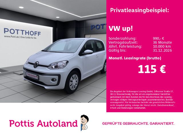 Volkswagen up! 1.0 MPI MOVE UP! KAMERA PDC SITZHZG DAB+