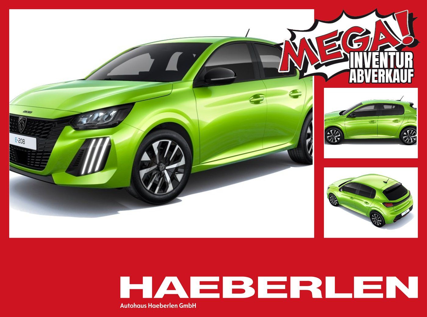 Peugeot 208 Style Elektro 136PS *PRIVAT*BESTELLER*