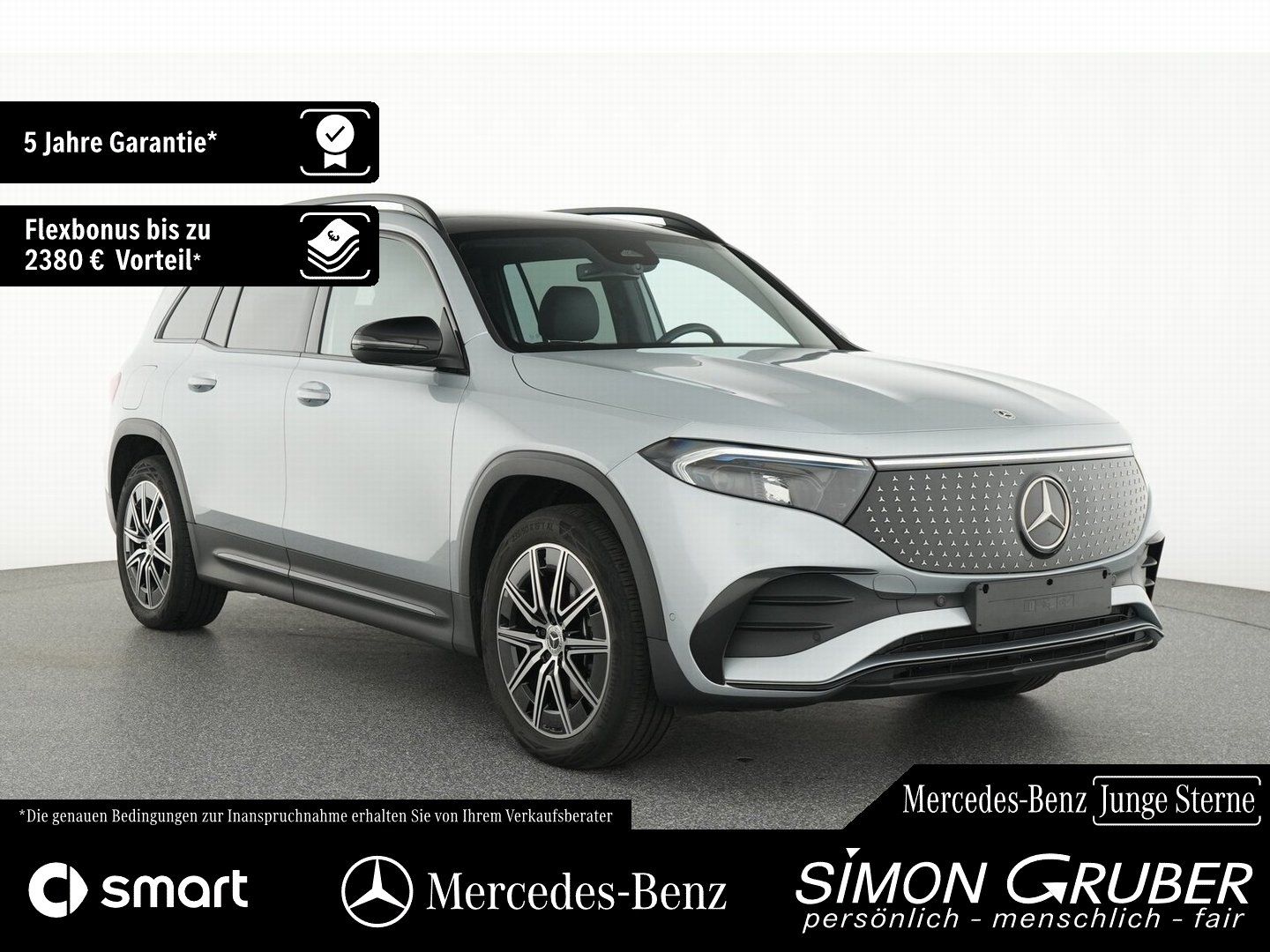 Fahrzeugabbildung Mercedes-Benz EQB 250+ AMG Night Pano Ambi LED AHK Mod 2025