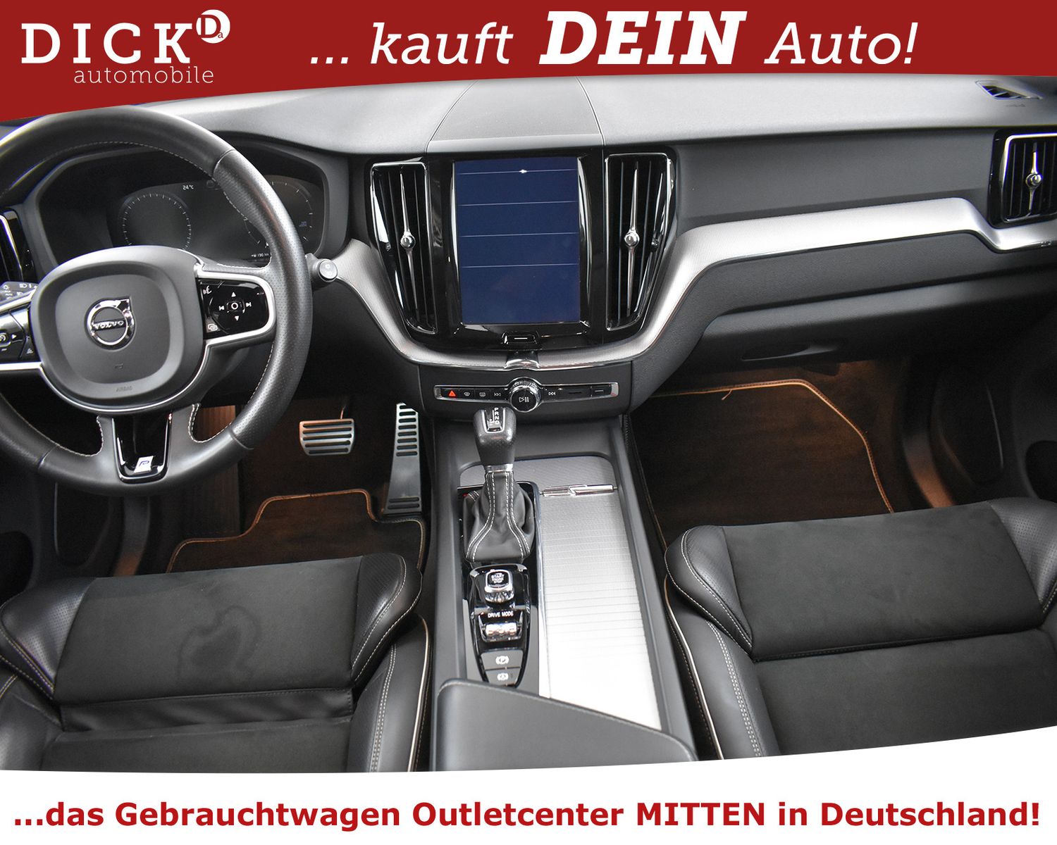 VOLVO XC60 D4 Gear R Design NAVI+LED+SHZ+KAM+TEMP+AHK+ - Image 10