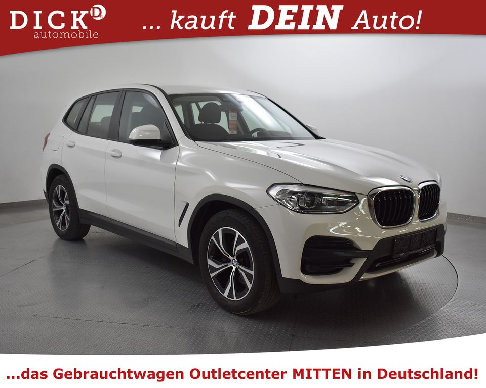 BMW X3 xDri 20d Aut Advan NAVI+LED+AHK+ACC+SHZ+PDC+M