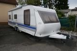 Hobby 640 SMF 4mal Mover/Tüv/Gas neu/100km/Festbett - Hobby Heckgarage Wohnwagen