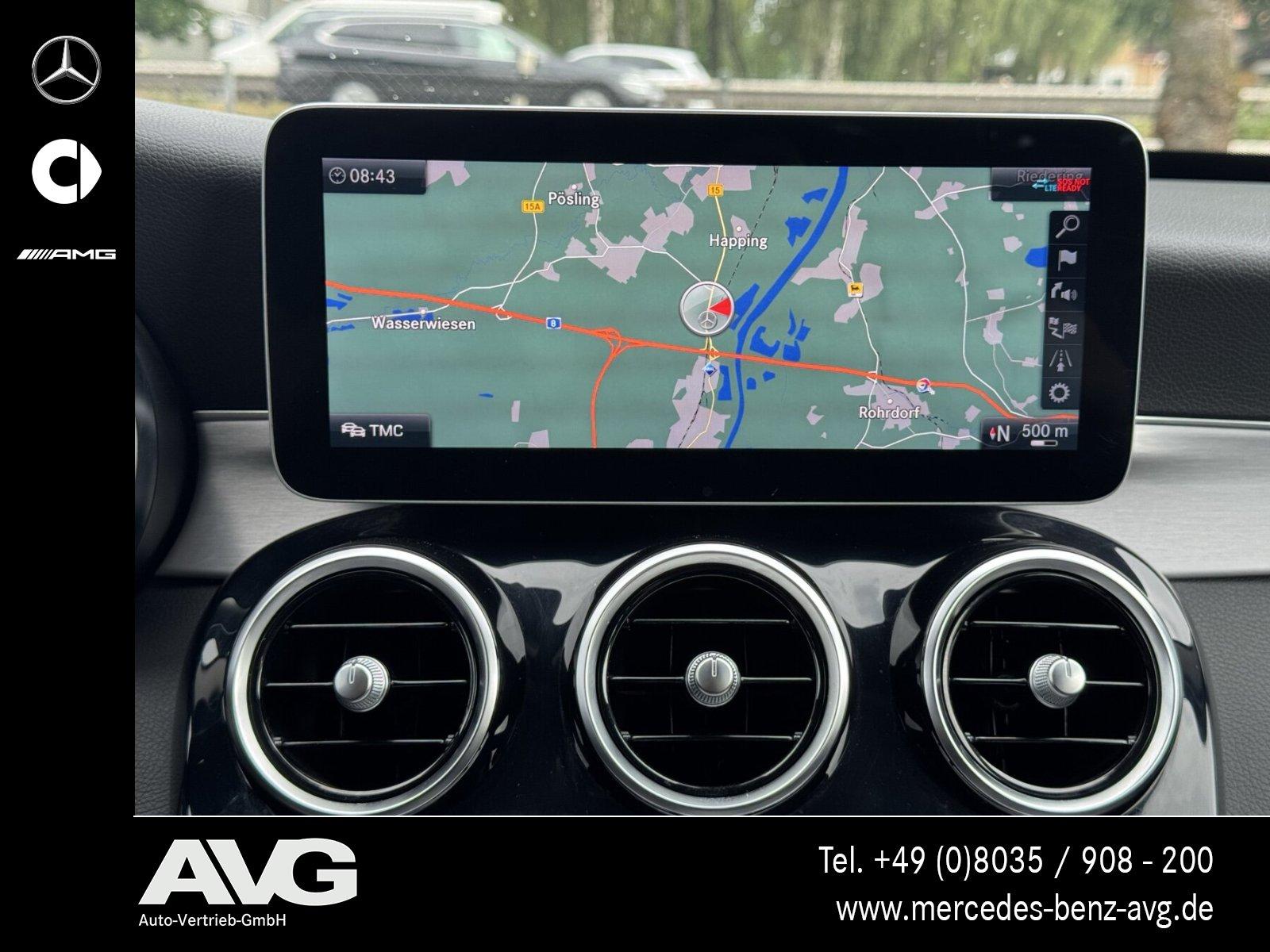 Mercedes-Benz C-Class T Avantgarde LED RFK SHZ AHK DAB 9G KEYGO, миниатюра 21