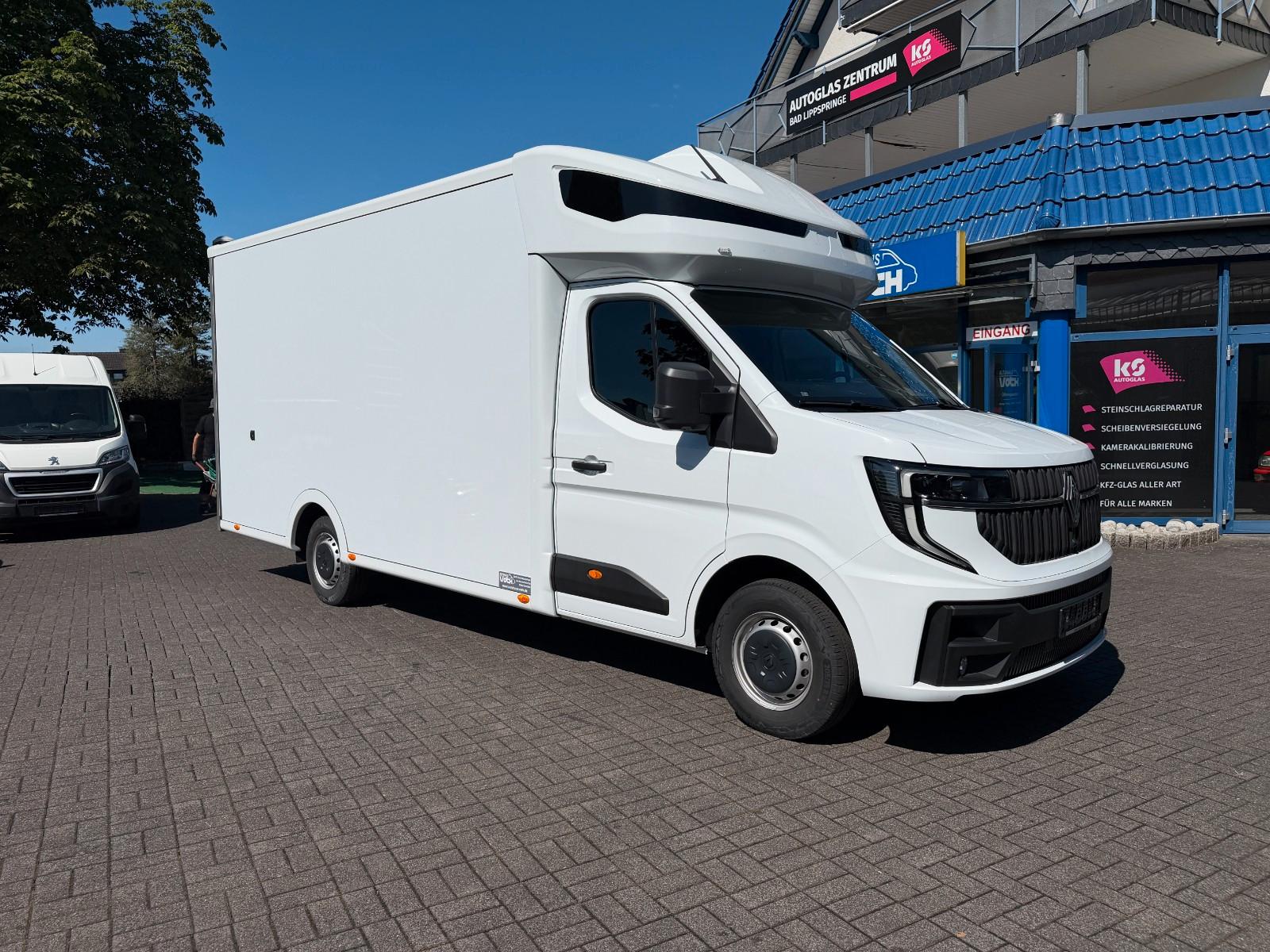 Renault Master Neues Modell Kofferaufbau Portaltüren
