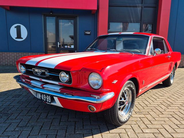 Ford 1966 Mustang 289 V8 GT tribute A-code