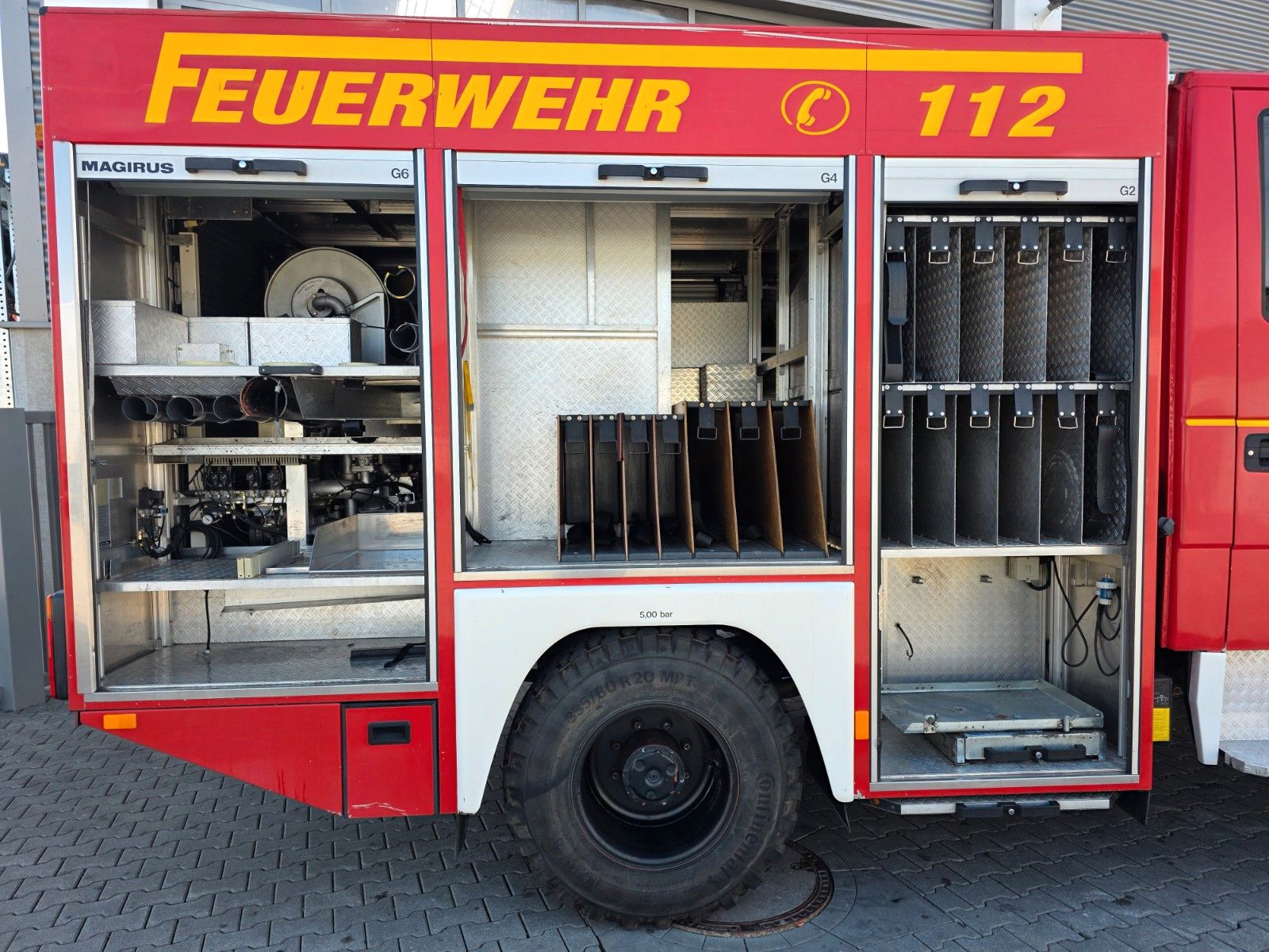 Fahrzeugabbildung Iveco EuroFire FF95E18W 4x4 LF8/6 Löschfahrzeug