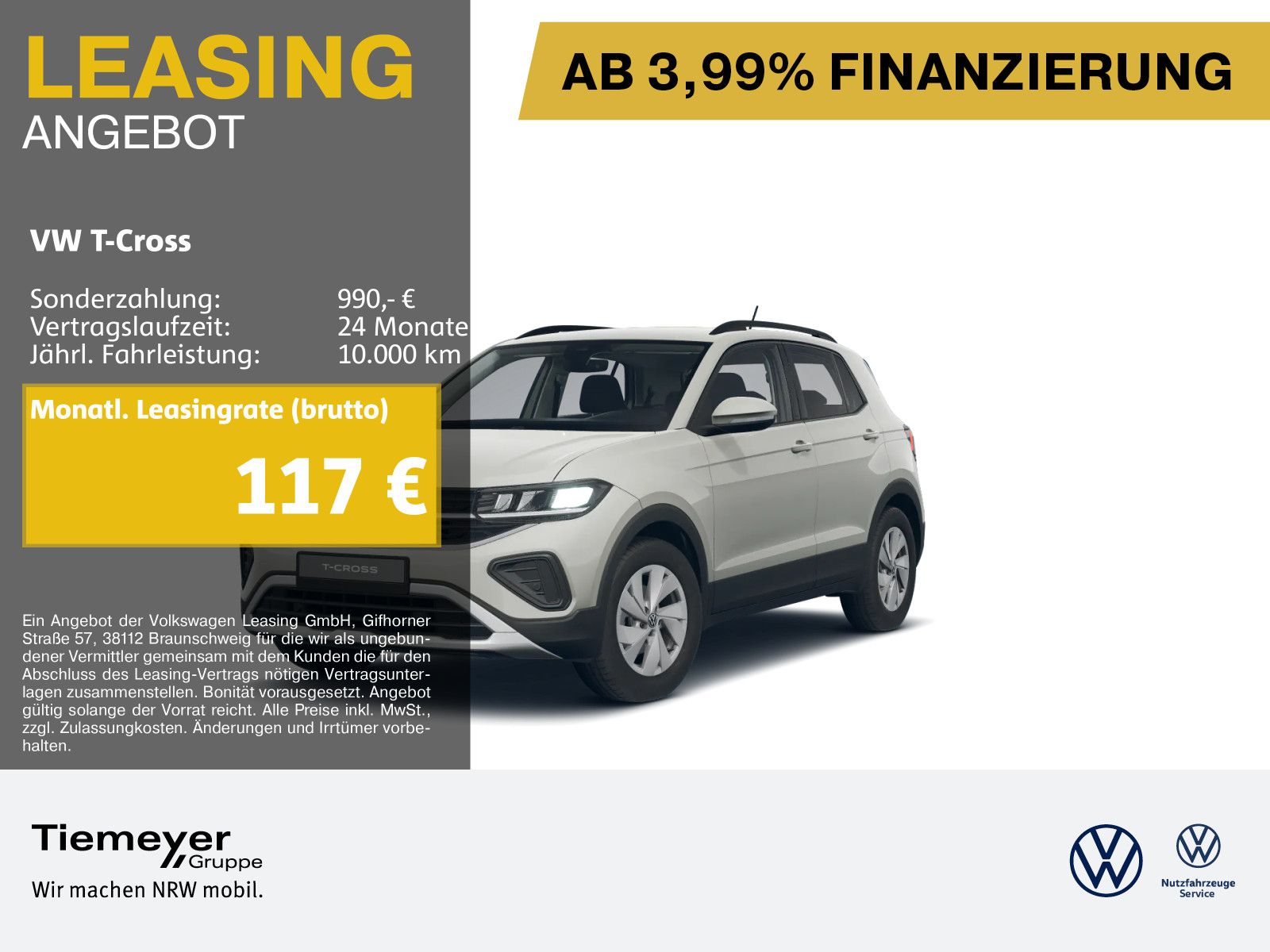 Volkswagen T-Cross 1.0 TSI LIFE NAVI KAMERA LED ACC