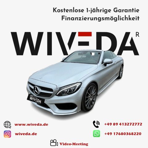 Mercedes-Benz C 300 Cabrio AMG Line~LED~PA~Leder~SHZ~Navi~360°