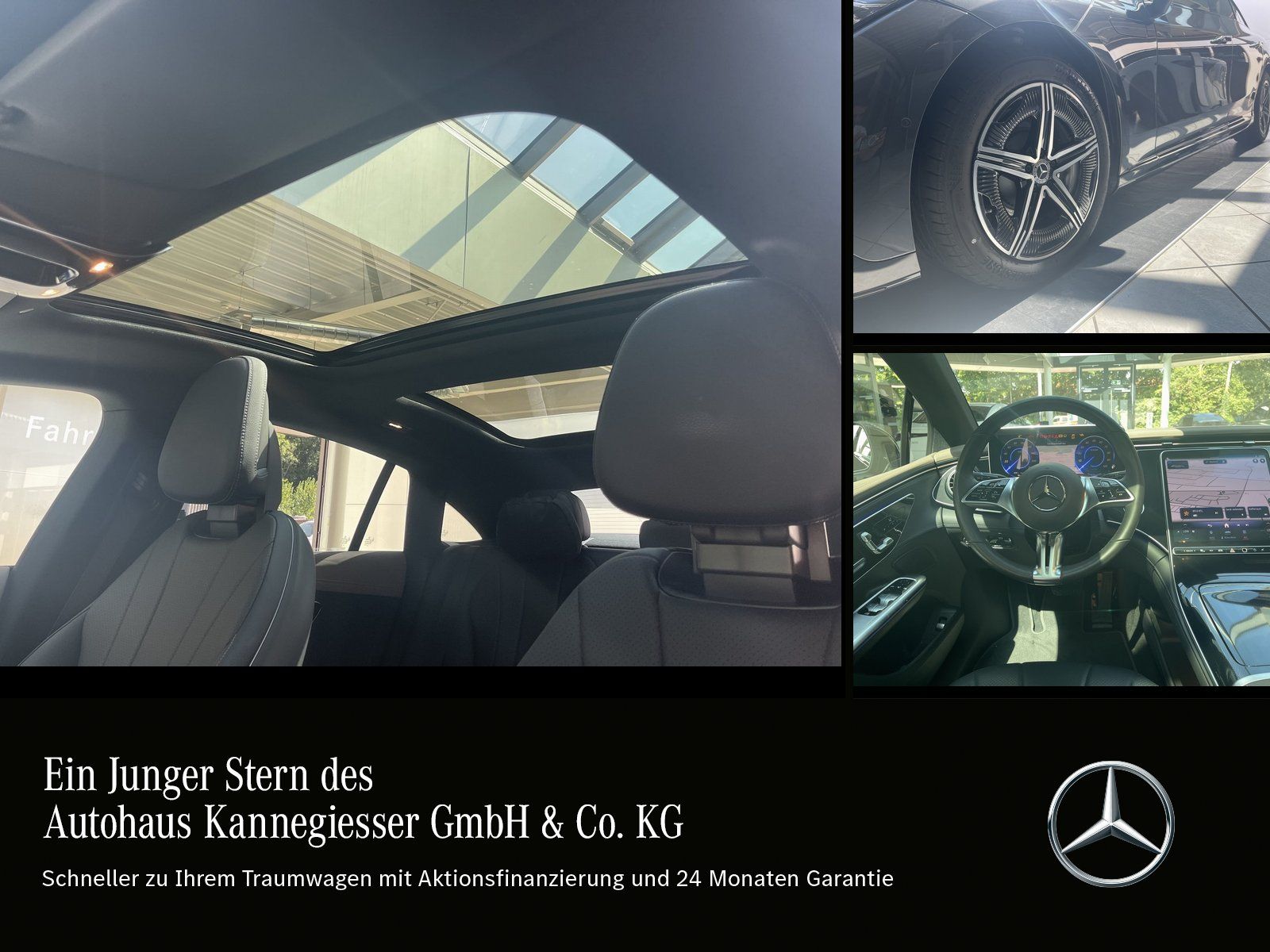 Mercedes-Benz EQE 300 AMG-NIGHT PANO-DACH HA-LENKUNG 2024 foto 6