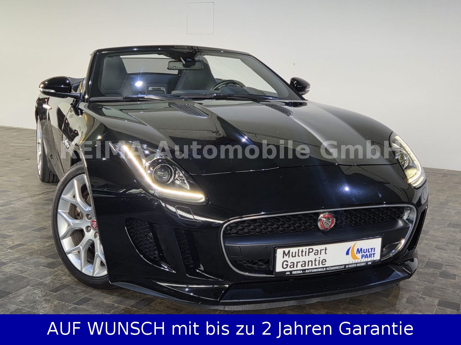 Fahrzeugabbildung Jaguar F-Type 3,0i V6 Cabrio, Klappenauspuff, Meridian