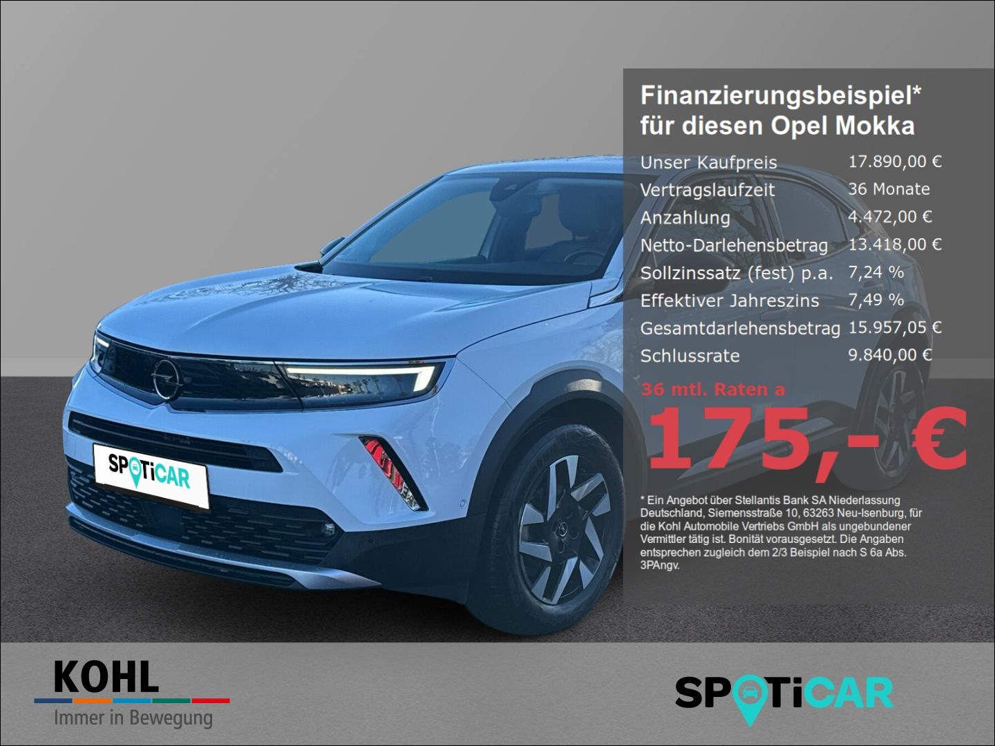 Opel Mokka Business Elegance PDCv+h Navi Klimaautom K