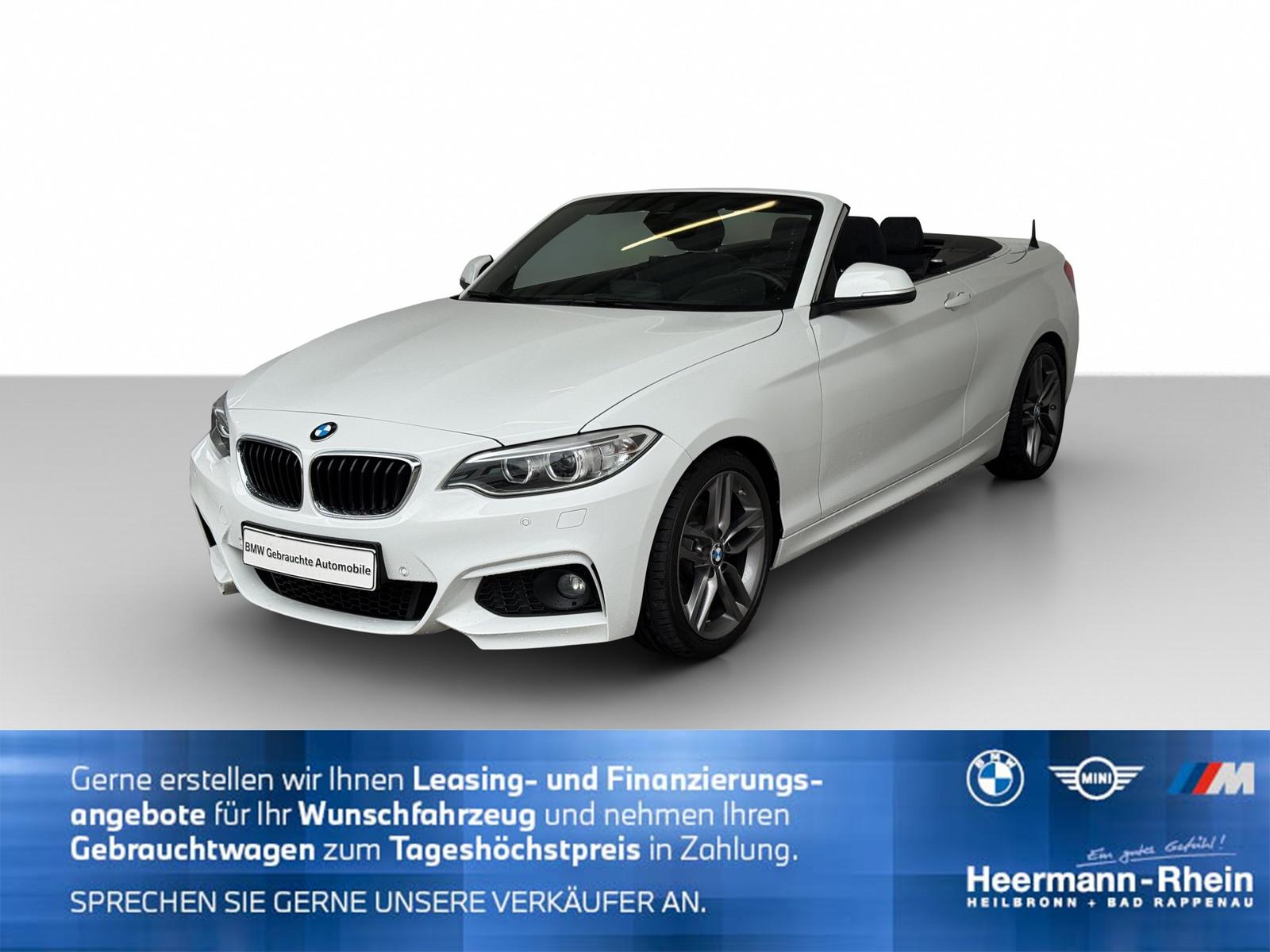 BMW 220dA Cabrio M Sport NaviProf.Xenon.HiFi.Keyl.SH