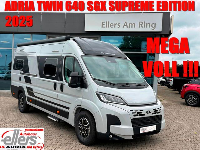 Adria TWIN SUPREME EDITION 640 SGX AUTO LEDER NAVI AHK