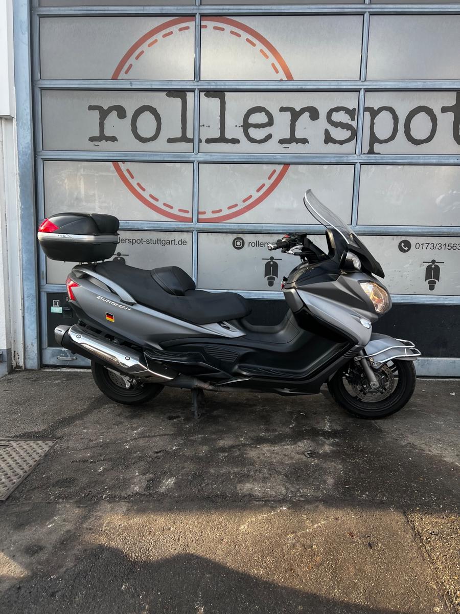 Suzuki AN 650 Z ABS Burgmann Topcase Sitz+Griffheizung