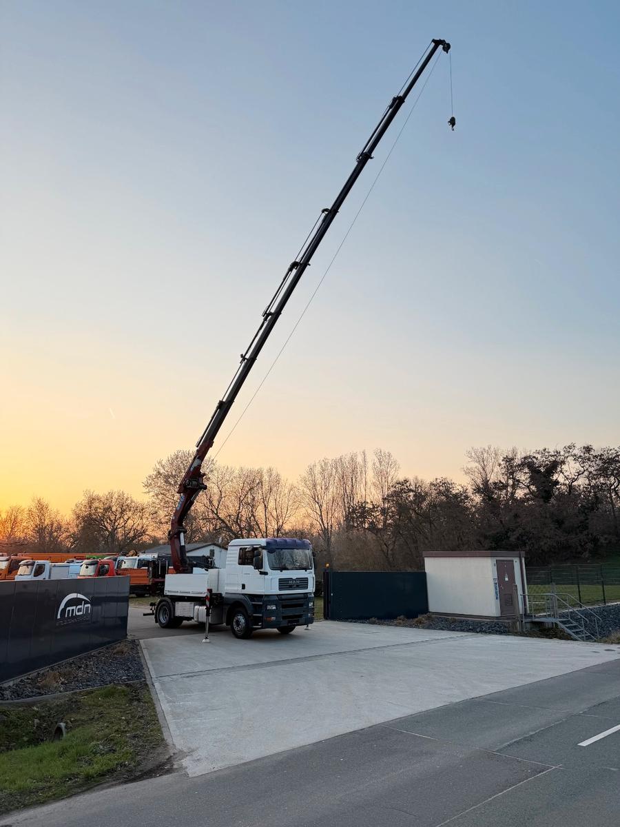 MAN TGA 18.350 4x2 Pritsche KRAN 26m FUNK Seilwinde