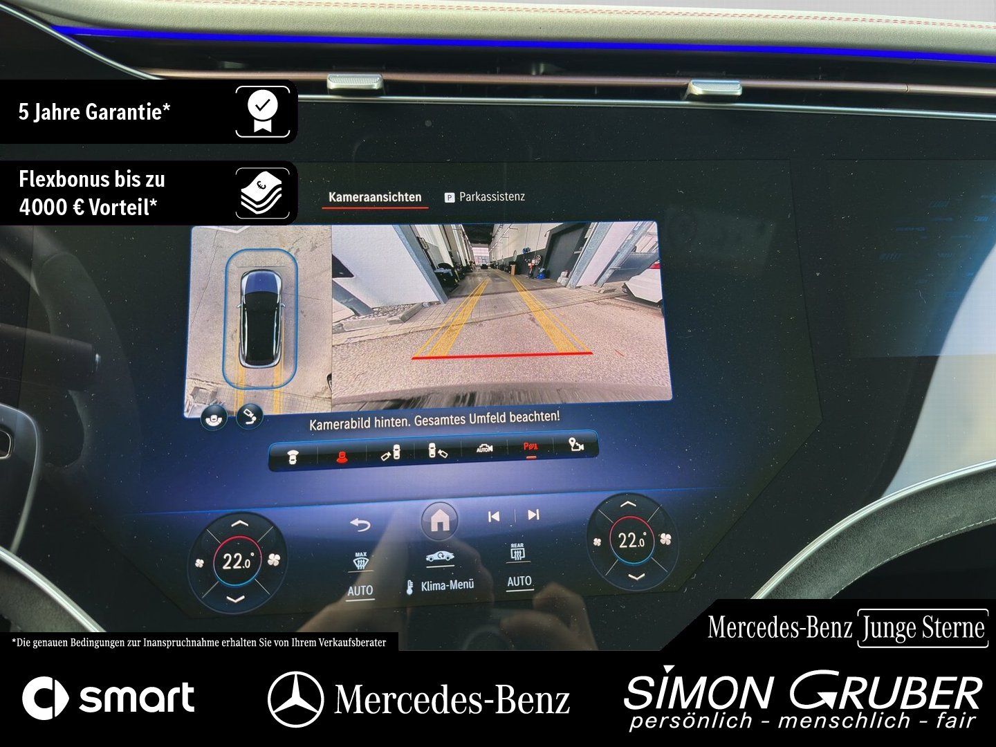 Fahrzeugabbildung Mercedes-Benz EQE 43 4M SUV AMG Night I+II HUD Hyper AHK