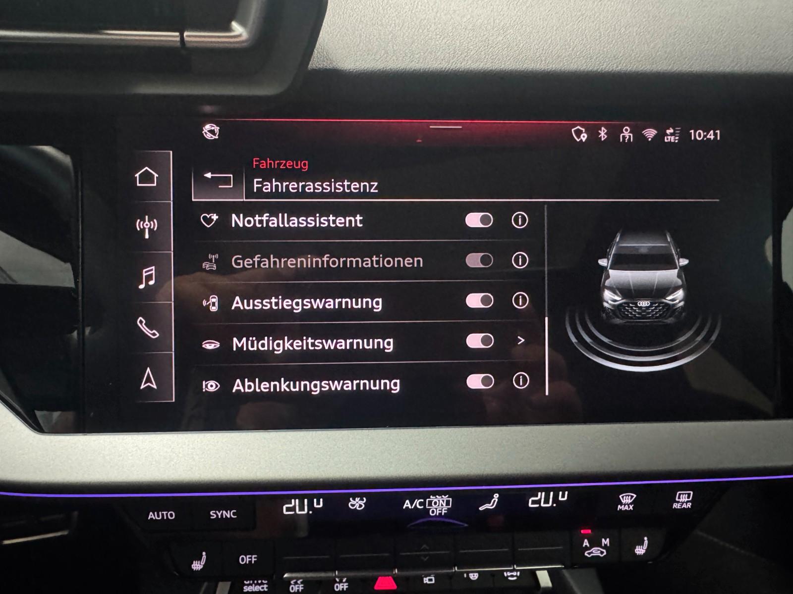 Audi A3 Sportback TFSI S line Pano Matrix 360Grad, миниатюра 21