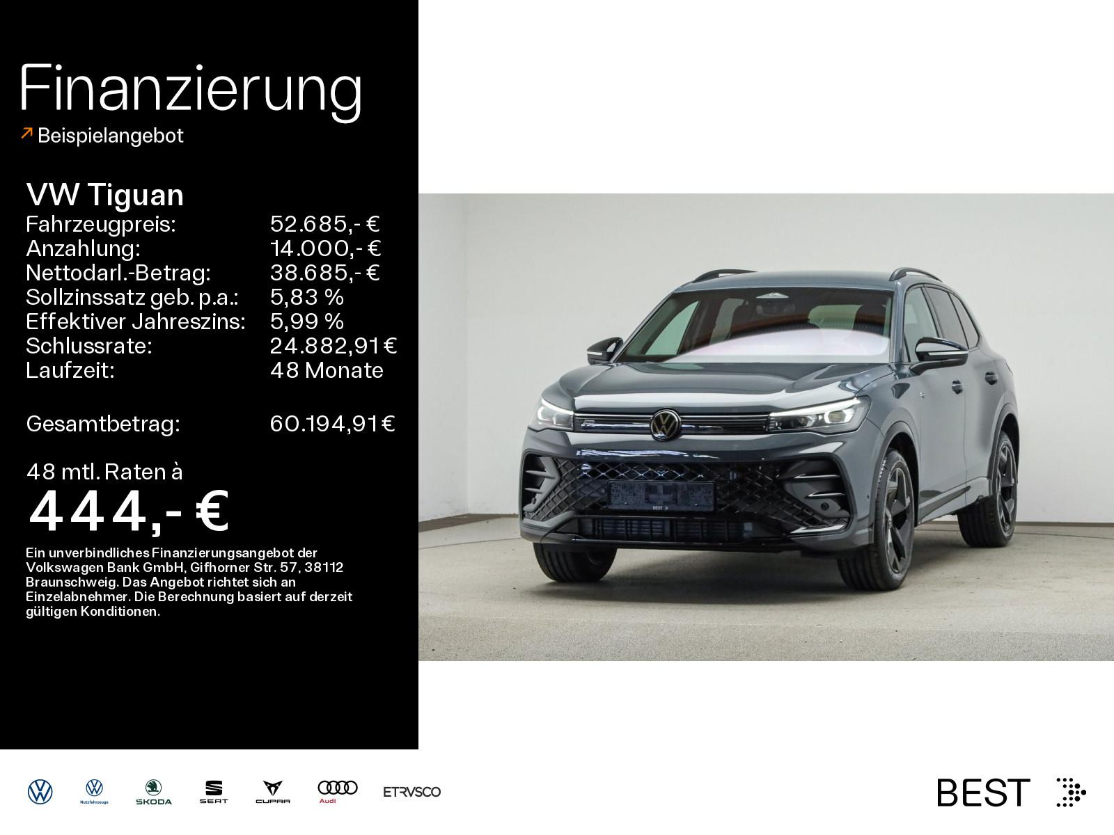 Volkswagen Tiguan 2.0 TSI 4MOTION DSG R-Line IQ.DRIVE*SHZ
