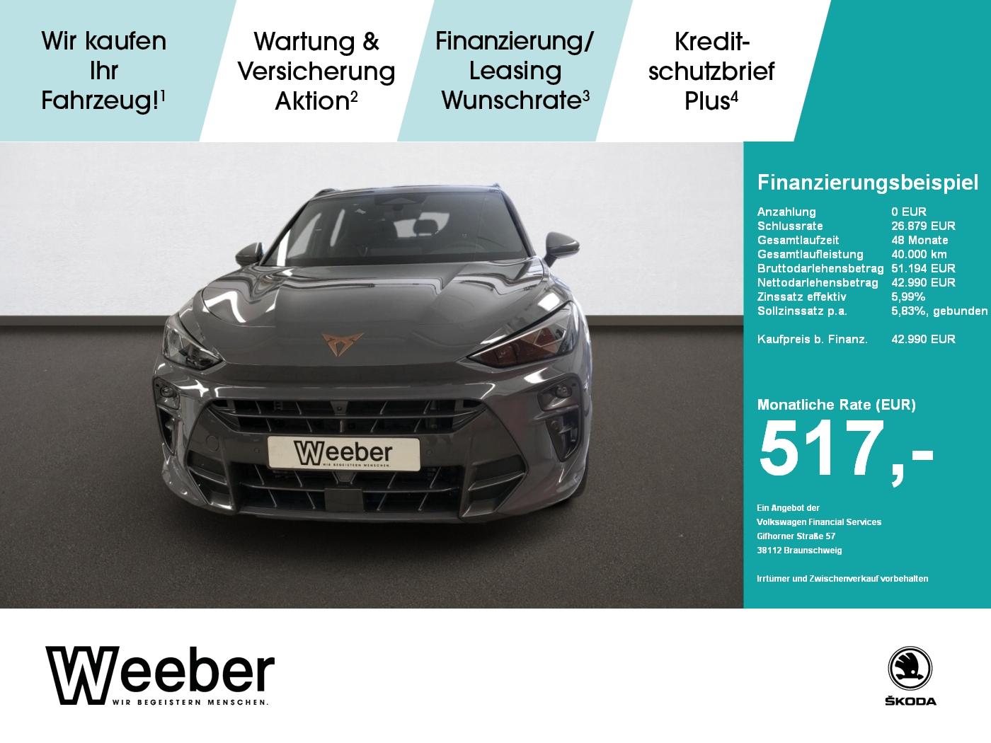 Cupra Terramar VZ 2.0 TSI DSG HeadUp Panodach Navi