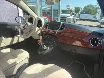 Fahrzeugabbildung Fiat 500 Riva Pano Navi DAB Temp. Leder Klimaaut. uvm