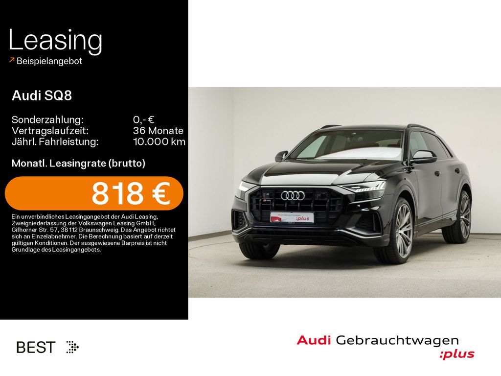 Audi SQ8  Pano, Massage, HUD, Assist, Matrix, Leder