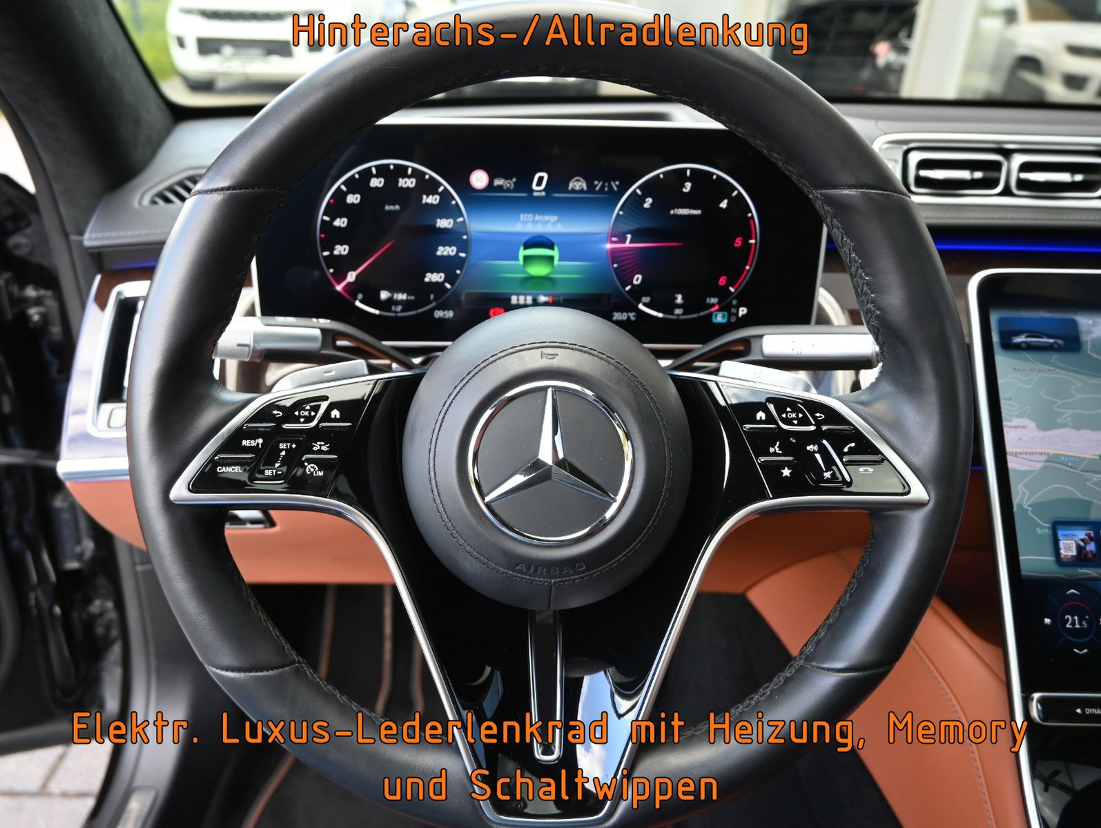 Fahrzeugabbildung Mercedes-Benz S 400 d 4MAT. Lang °UVP 170.901€°AHK°FOND-TV°HUD