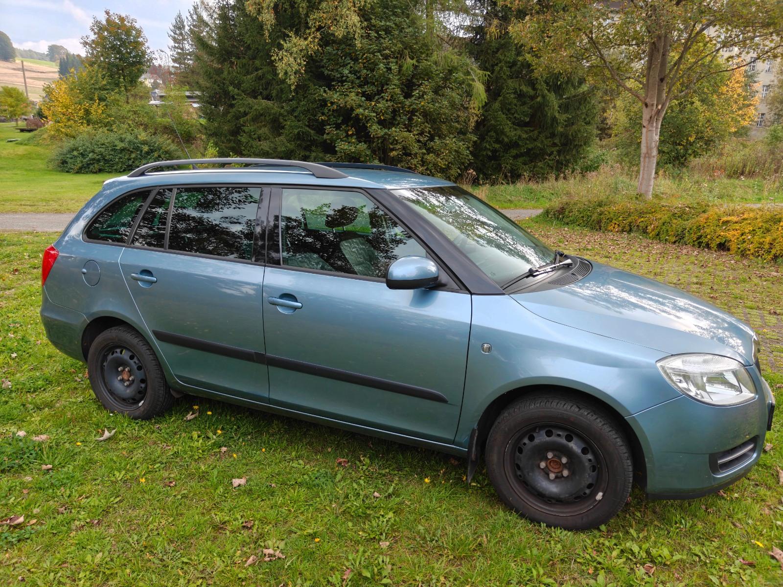 Skoda Fabia 2008 — rear view