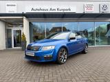 Skoda Octavia Combi RS; Challenge XL,AHK,NAVI,LEDER - Skoda Octavia: Blau, RS