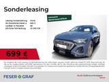 Audi Q8 e-tron 55 qu. S line Ext AHK Matrix Navi Pano - blaue Audi Q8 e-tron