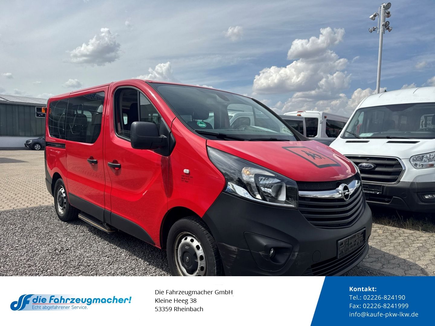 Fahrzeugabbildung Opel Vivaro B Kasten Combi L1H1 2,7t *1448 *EXPORT