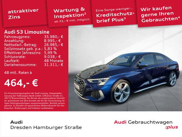 Audi S3 Limousine 2.0 TFSI quat. Matrix Navi S tronic