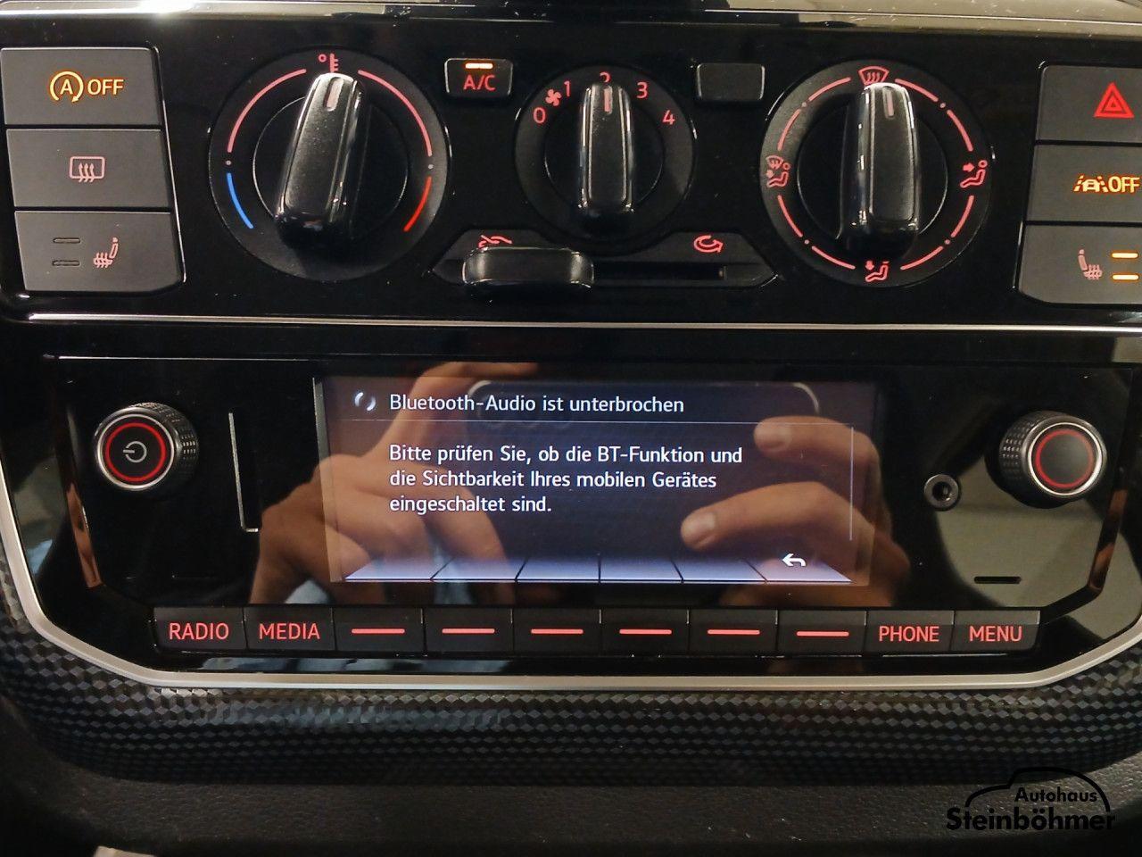 Volkswagen Up move up 1.0 RearView Sitzhzg. Klima, миниатюра 25